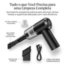 Aspirador de Pó Portátil 3 em 1 Recarregável Sem Fio