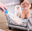 Escova Removedora de Pelos Pet com Base Autolimpante