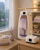 Mini Secadora de Roupas Portátil Secagem Rápida - com Cortina
