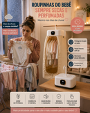 Mini Secadora de Roupas Portátil Secagem Rápida - com Cortina