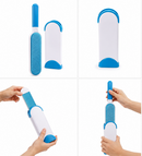 Escova Removedora de Pelos Pet com Base Autolimpante