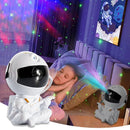 Projetor Galáxia Astronauta Premium LED | Céu Estrelado com Controle Remoto