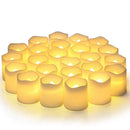 GlowCandle™ | Kit 24 Velas LED Decorativas Sem Chama