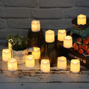 GlowCandle™ | Kit 24 Velas LED Decorativas Sem Chama