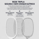 ZapGuard™ | Raquete Mata Mosquito Recarregável 2 em 1 com Luz UV