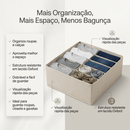 Organizador Dobrável Premium para Roupas - Compre 1 Leve 2