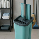Esfregão Mop Lava e Seca Flat Pro™ com Balde e 4 Refis Grátis
