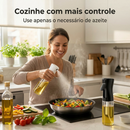 Kit 1 ou 2 Spray Borrifador de Azeite 220ml De Vidro Óleo Vinagre Galheteiro Cozinha ENVIO IMEDIATO