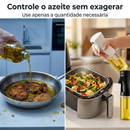 Kit 1 ou 2 Spray Borrifador de Azeite 220ml De Vidro Óleo Vinagre Galheteiro Cozinha ENVIO IMEDIATO