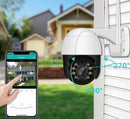 Câmera de Segurança - 360 WiFi Prova D'água Visão Noturna