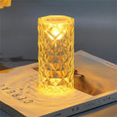 Luminária Cristal LED Premium 16 Cores Projetor Decorativo USB