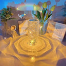 Luminária Cristal LED Premium 16 Cores Projetor Decorativo USB